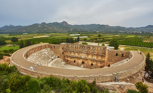 Aspendos Antik Kent Card