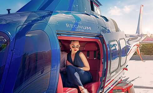 Helicopter Transfer Card